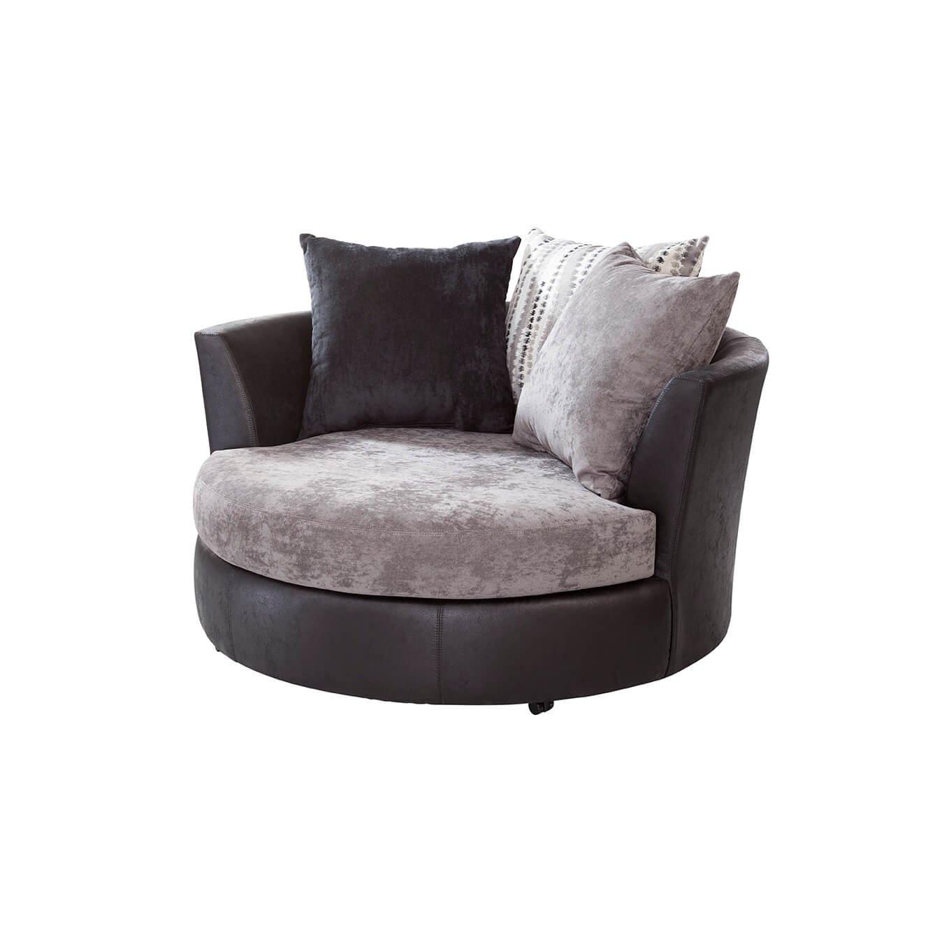 Rent To Own Woodhaven Jamal Swivel Barrel Chair At Aarons Today