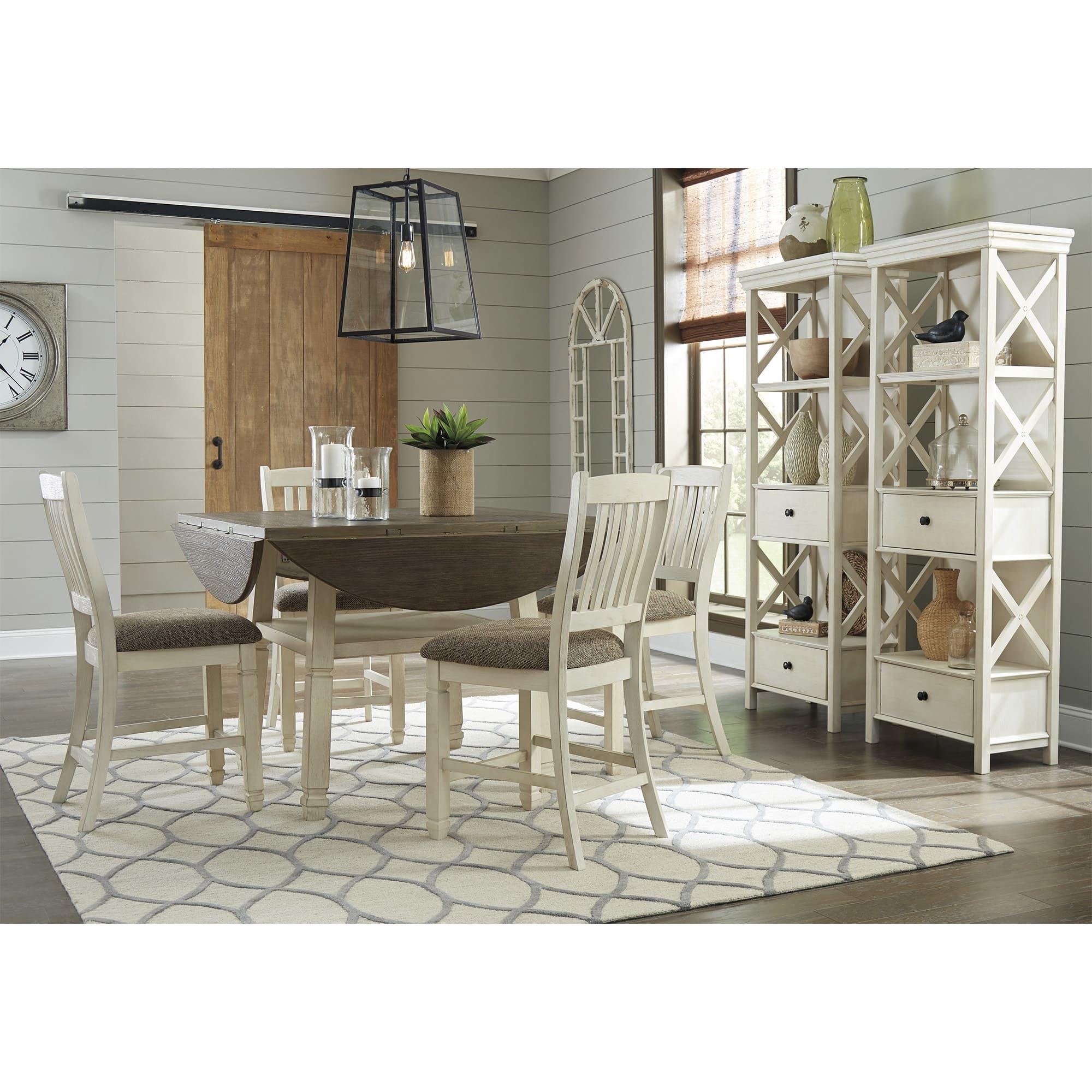 Rent to Own Ashley 7-Piece Bolanburg Dining Room Collection at