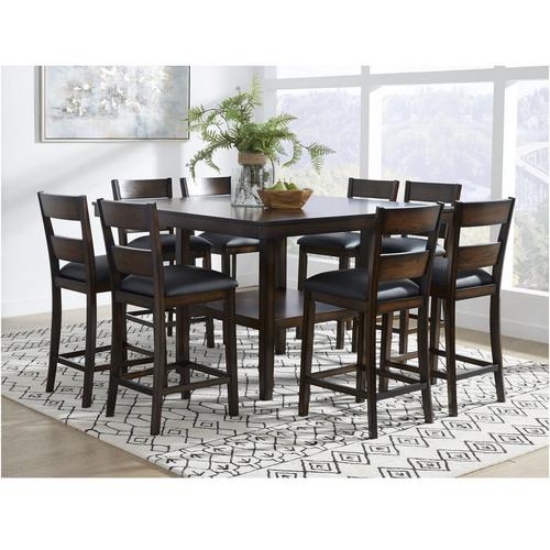 Rent To Own Standard 9 Piece Delaney Counter Height Dining Room Collection At Aaron S Today
