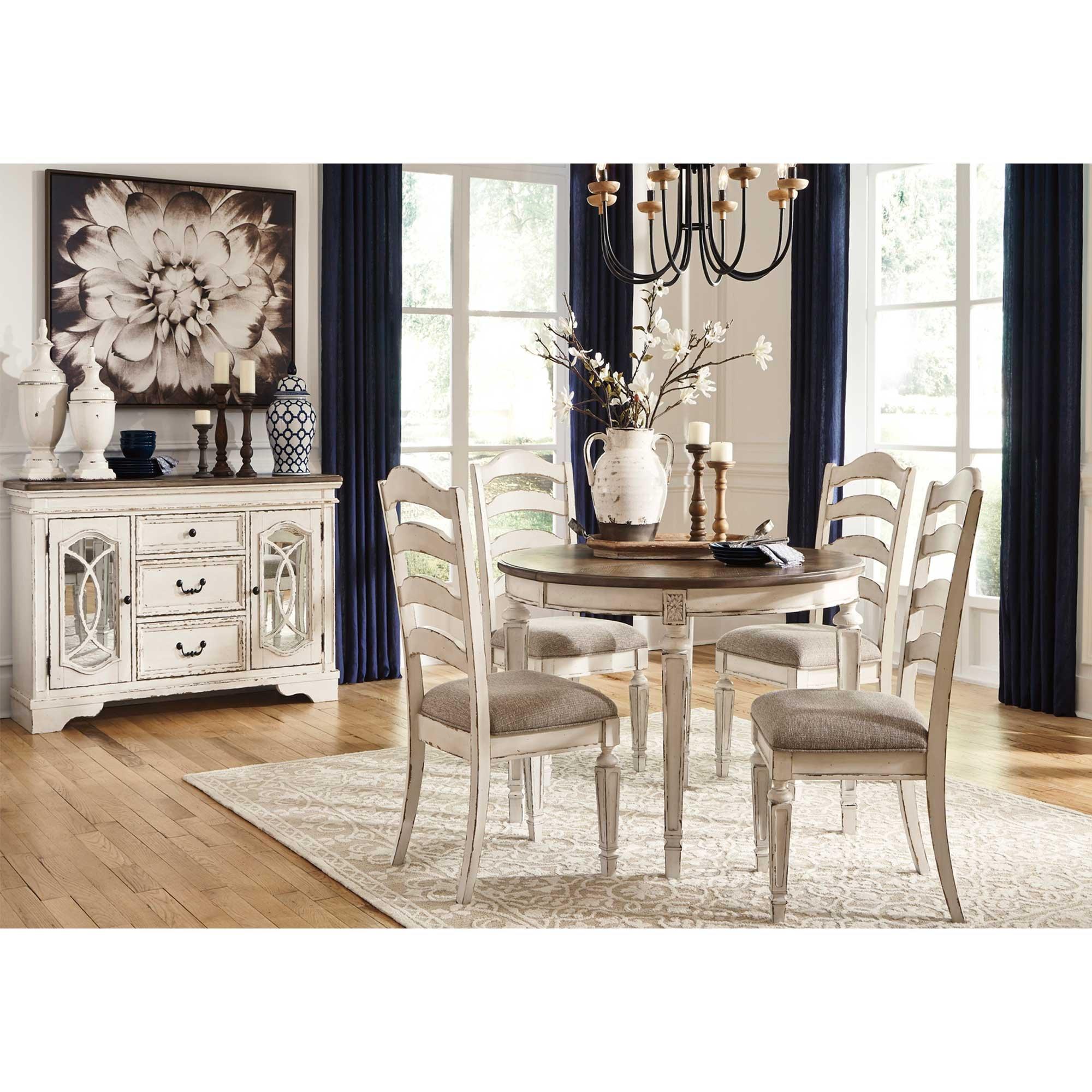 Rent To Own Ashley 6 Piece Realyn Dining Room Collection With Rent To Own Ashley 6 Piece Realyn Dining Room Collection With