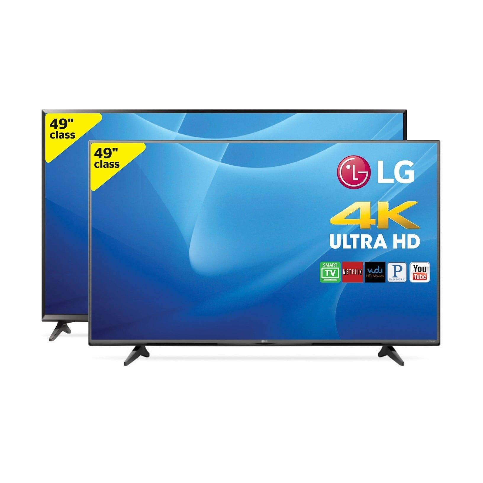 Rent To Own Lg Electronics 2 Tv Bundle Two 49 Class Smart 4k Uhd Tvs At Aaron S Today