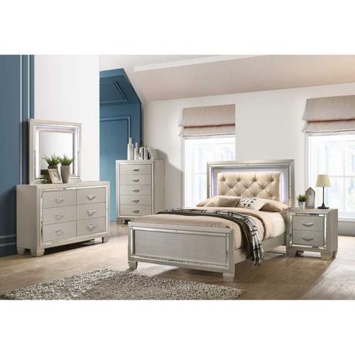 Rent To Own Elements International 5 Piece Platinum Twin Panel Bedroom Set At Aaron S Today