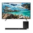 Cross Sell Image Alt - 75" Samsung Smart 4K UHD TV & JBL 450W 3.1Ch Ultra HD Sound Bar Bundle