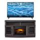 Cross Sell Image Alt - 65" Class Smart 4K UHD TV with 60" Fireplace TV Console