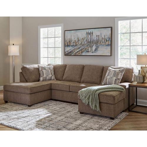 2-Piece Casey Sectional Chaise Sofa