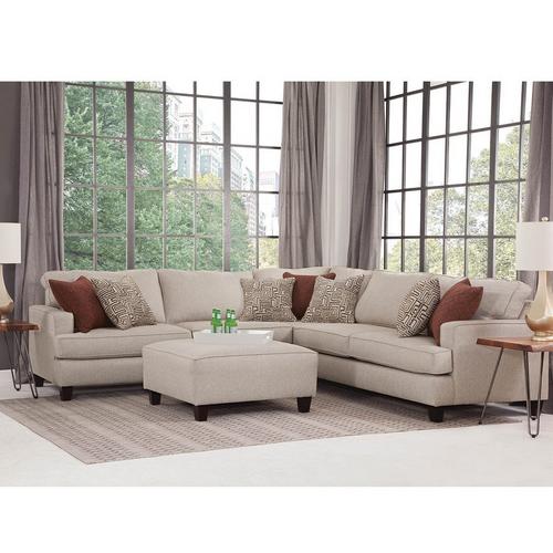 Rent To Own Woodhaven 4 Piece Azteca Sectional Ottoman At Aaron S Today