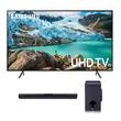 Cross Sell Image Alt - 55" Samsung Smart 4K UHD TV & LG 160W 2.1Ch Sound Bar Bundle