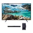 Cross Sell Image Alt - 65" Samsung Smart 4K UHD TV & LG 160W 2.1Ch Sound Bar Bundle