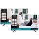 Cross Sell Image Alt - 2 TV Bundle - Two 50" Class 4K UHD Smart TVs