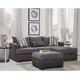 Cross Sell Image Alt - 2 - Piece Envy Chaise Sofa and Ottoman