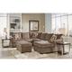 Cross Sell Image Alt - 3-Piece Kimberly Sectional Living Room Collection with Storage Ottoman