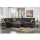 Cross Sell Image Alt - 4 - Piece Serenity Sectional w/ Ottoman - Grey