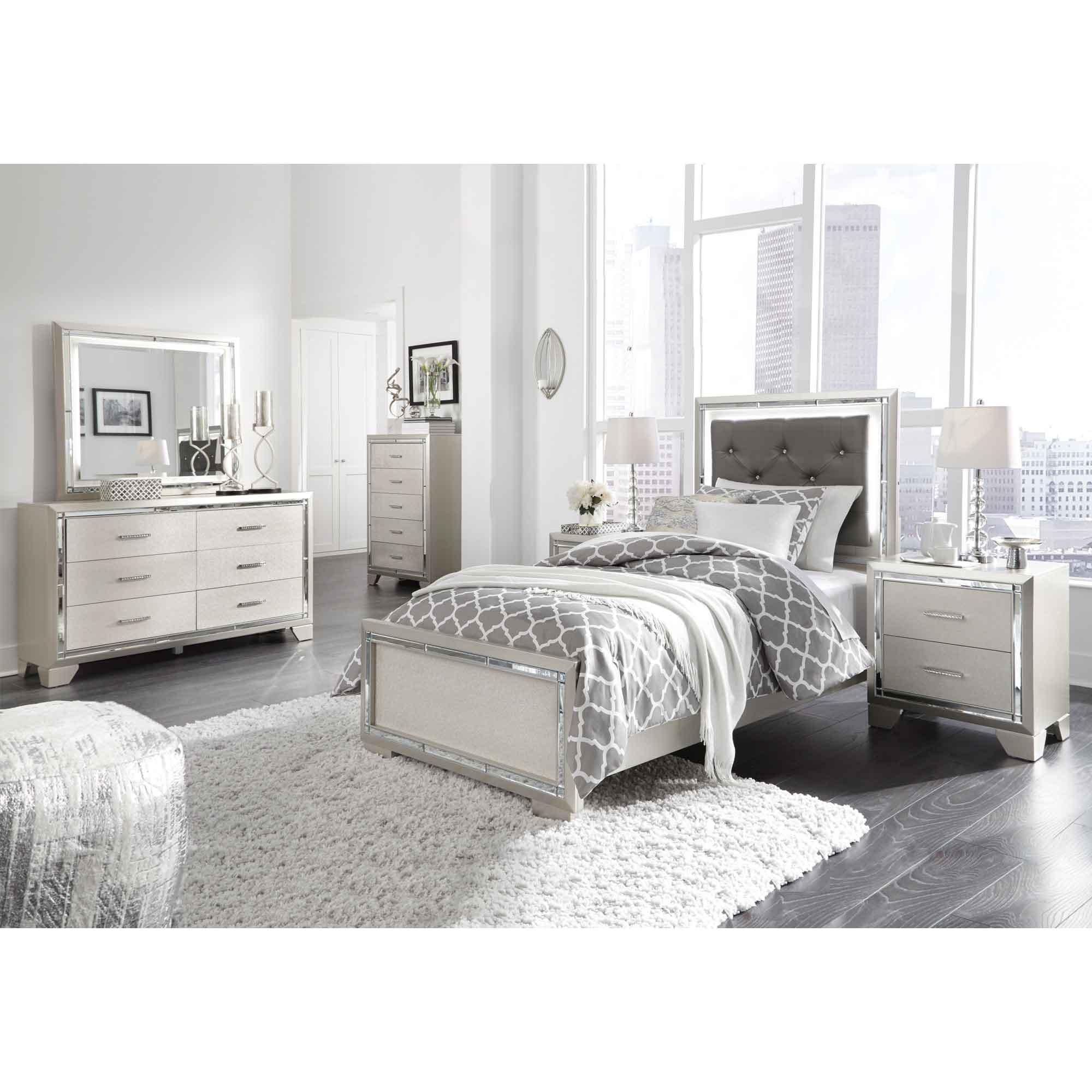 Rent to Own Ashley 7-Piece Lonnix Twin Bedroom Set at Aaron's today!