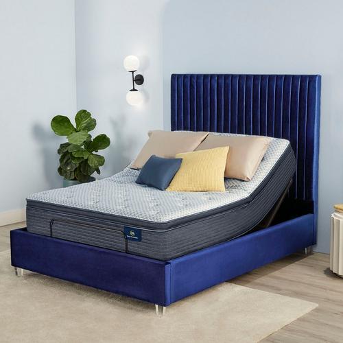 To Own Serta 12 Serene Sky Plush, Pillowtop Queen Bed