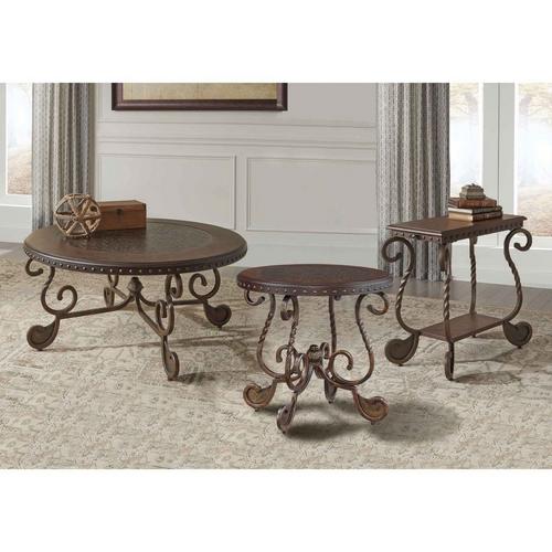 3-Piece Rafferty Coffee Table w/ Chairside Table & End Table