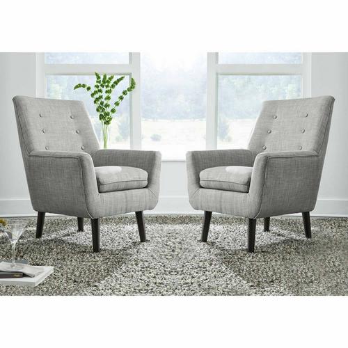 2 - Piece Zossen Accent Chair Set - Gray