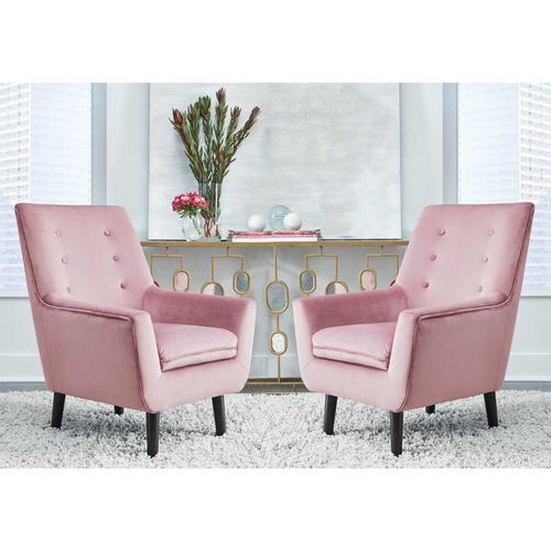 2 - Piece Zossen Accent Chair Set - Pink