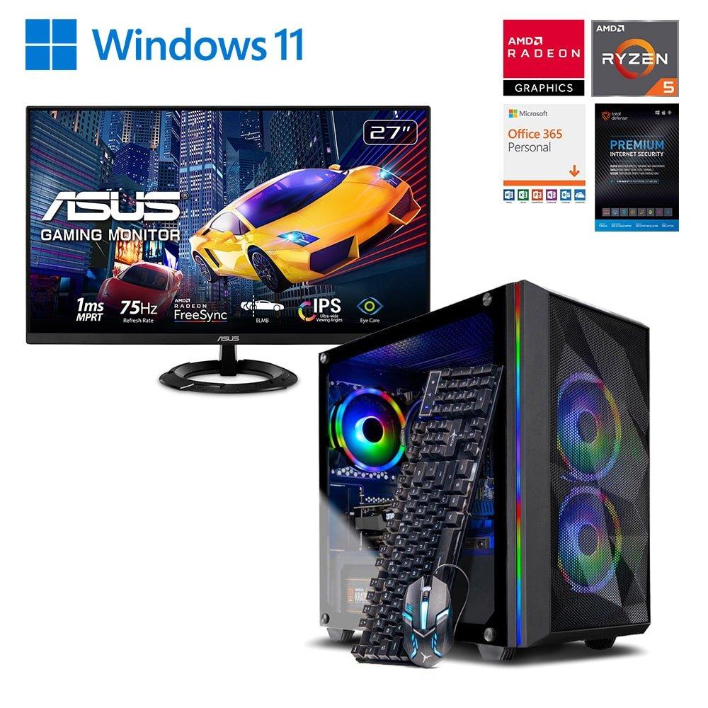 Rent to Own Skytech Skytech Chronos Gaming Desktop & 27" ASUS IPS Gaming  Monitor w/ Total Defense Internet Security & Microsoft Office 365 at  Aaron's today!