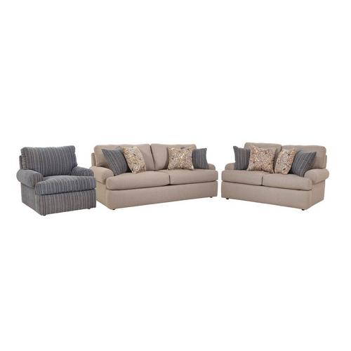 3 - Piece Atlas III Sofa, Loveseat & Accent Chair Living Room Set