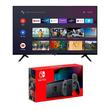 Cross Sell Image Alt - 75" Skyworth Smart 4K Ultra HD TV w/ Nintendo Switch 32GB Gaming Console