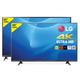 Cross Sell Image Alt - 2 TV Bundle - 55" and 49" 4K Ultra HD Smart TVs