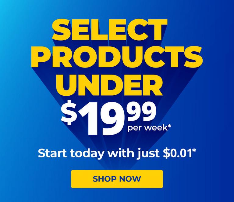 Select Products Under $19.99 a week. Shop now.