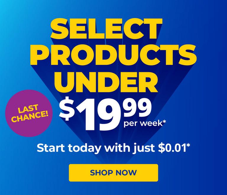 Select Products Under $19.99 a week. Shop now.