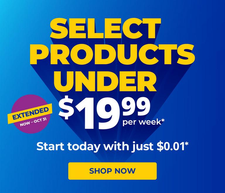 Select Products Under $19.99 a week. Shop now.