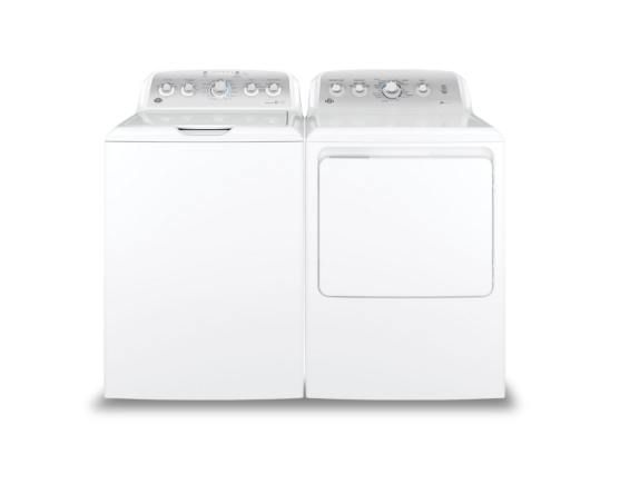 4.4 cu. ft. HE Top Load Washer & 7.2 cu. ft. Gas Dryer