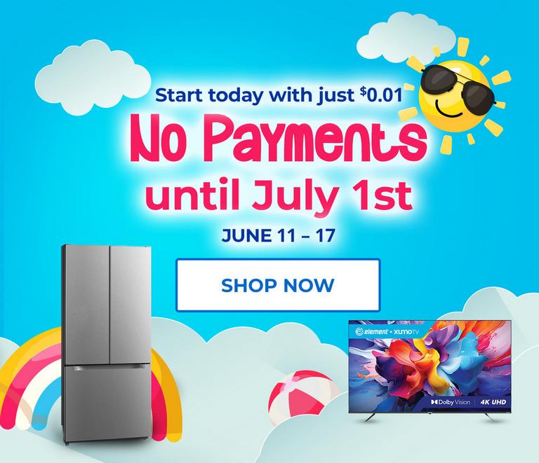 Start today with just $0.01 & no payments until July 1st.June 11 - 17, 2026.