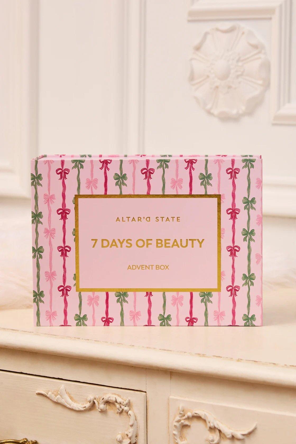 7 days of beauty advent calendar
