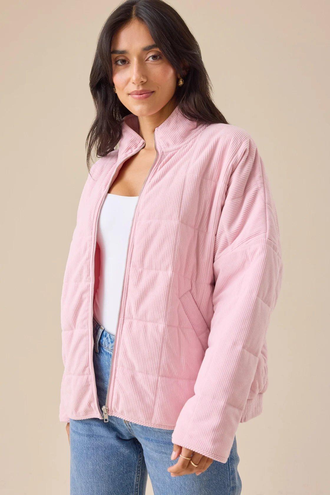 Emery Corduroy Quilted Jacket