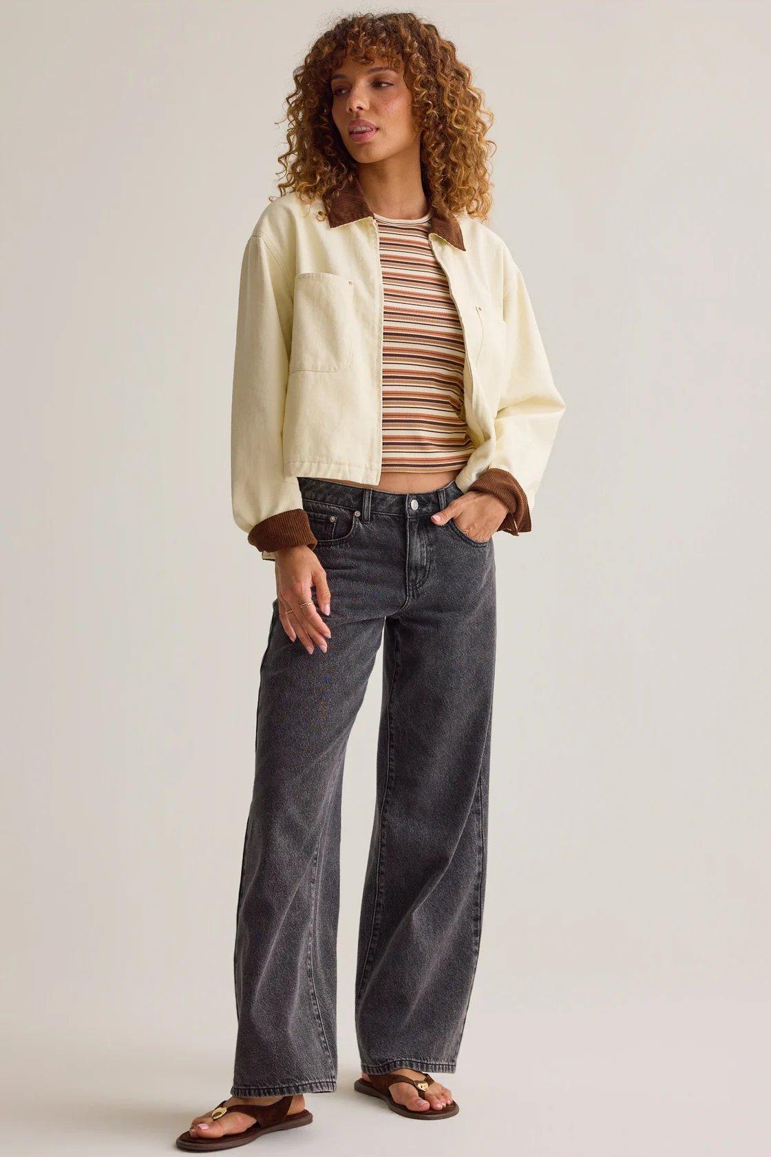 ivory barn jacket