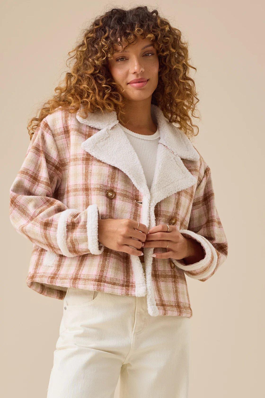 Dorothy Sherpa Collared Jacket