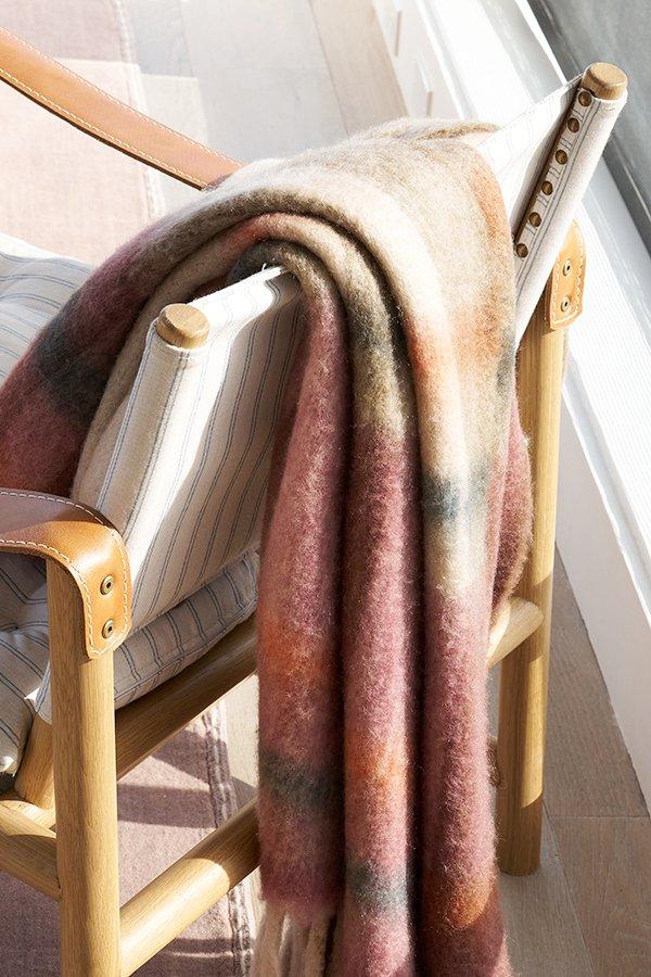 upholstered and leather living room chair