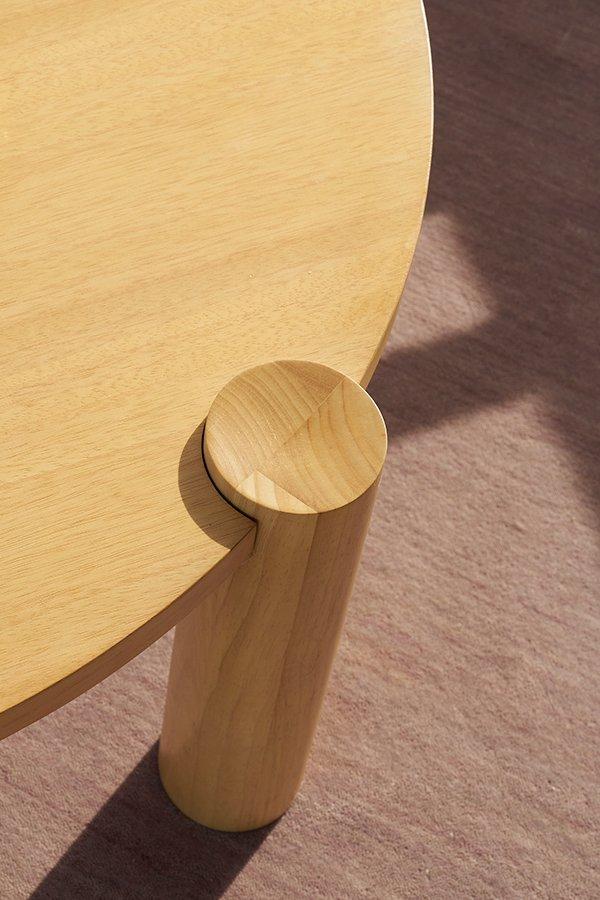 Natural Ruby Wood Coffee Table
