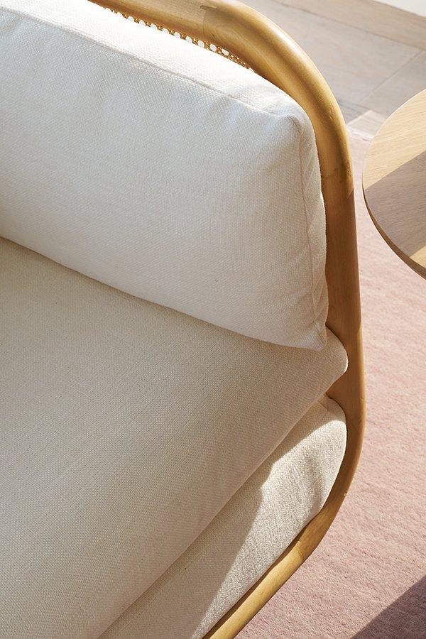 Ivory Ama Upholstered Sofa