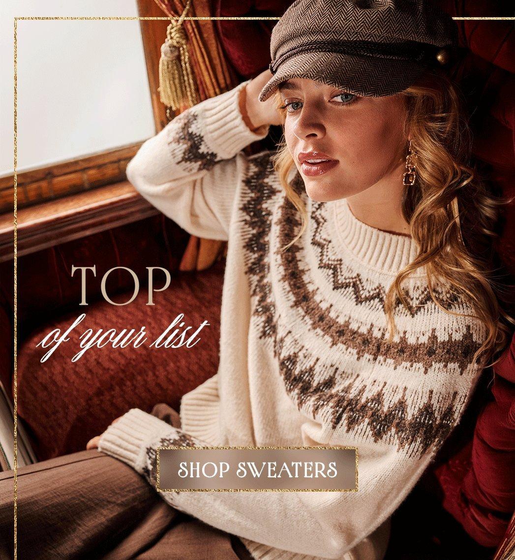 Shop Sweaters