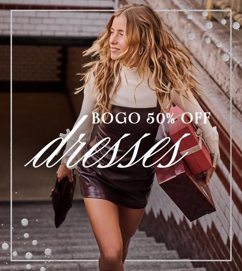 Shop BOGO 50% off Dresses