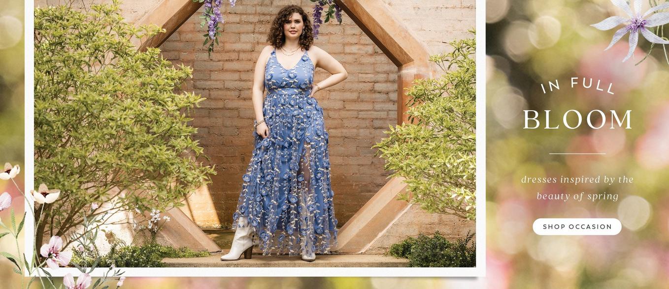 click to shop occasion dresses