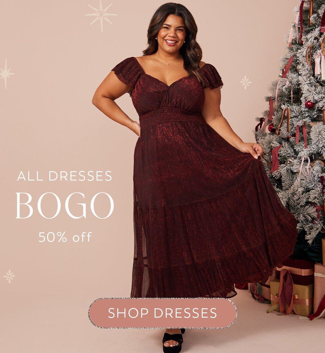 Women wearing maroon maxi dress
