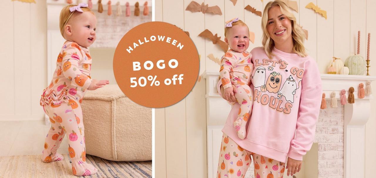 mama and me matching halloween pajamas