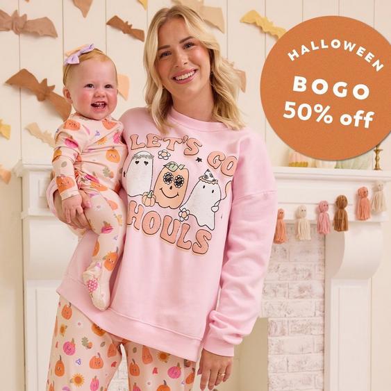 mama and me matching halloween pajamas