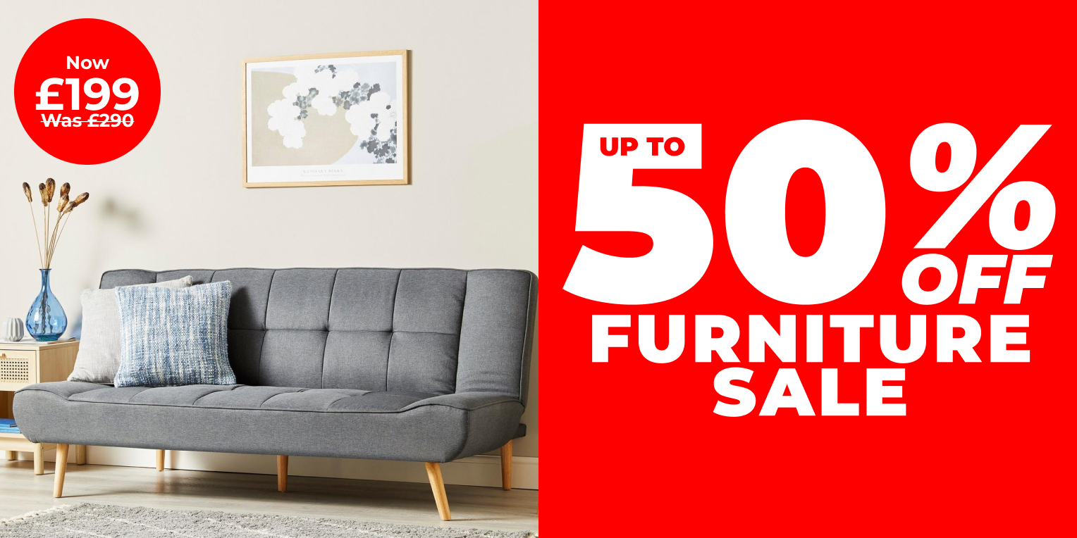 Up to 50% off Furniture Sale