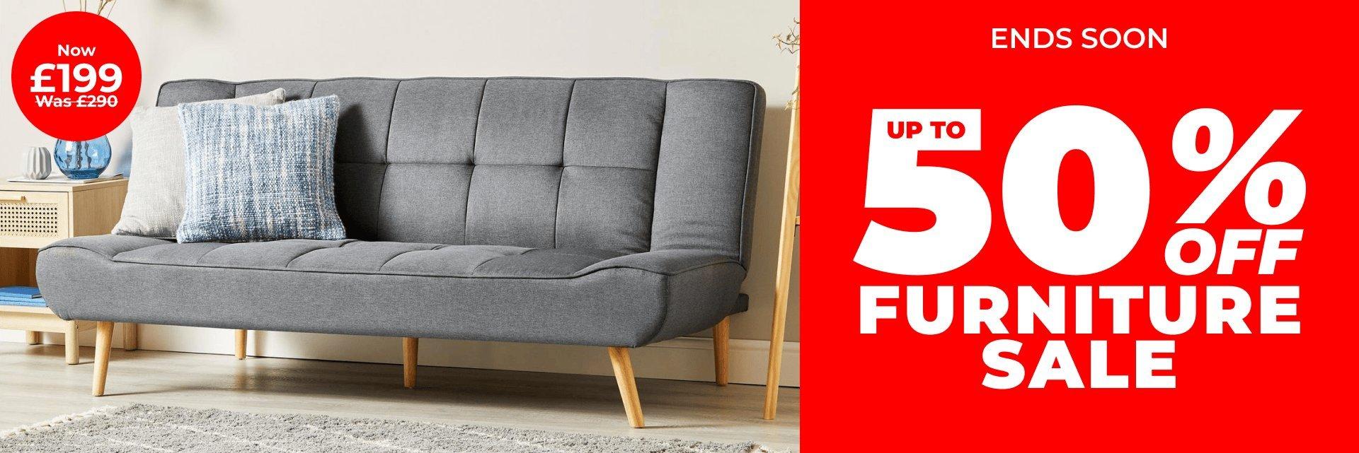 Up To 50% Off Furniture Sale