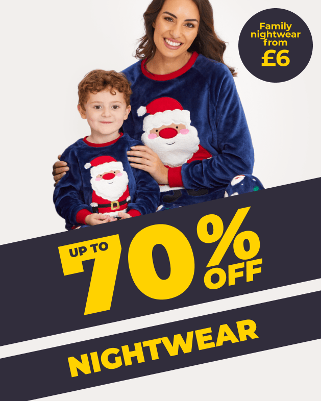 Up To 70% Off Nightwear