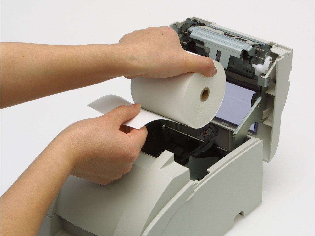 New Boxed Epson TMU220B receipt printer Micros Badged RS232 Serial Interface 