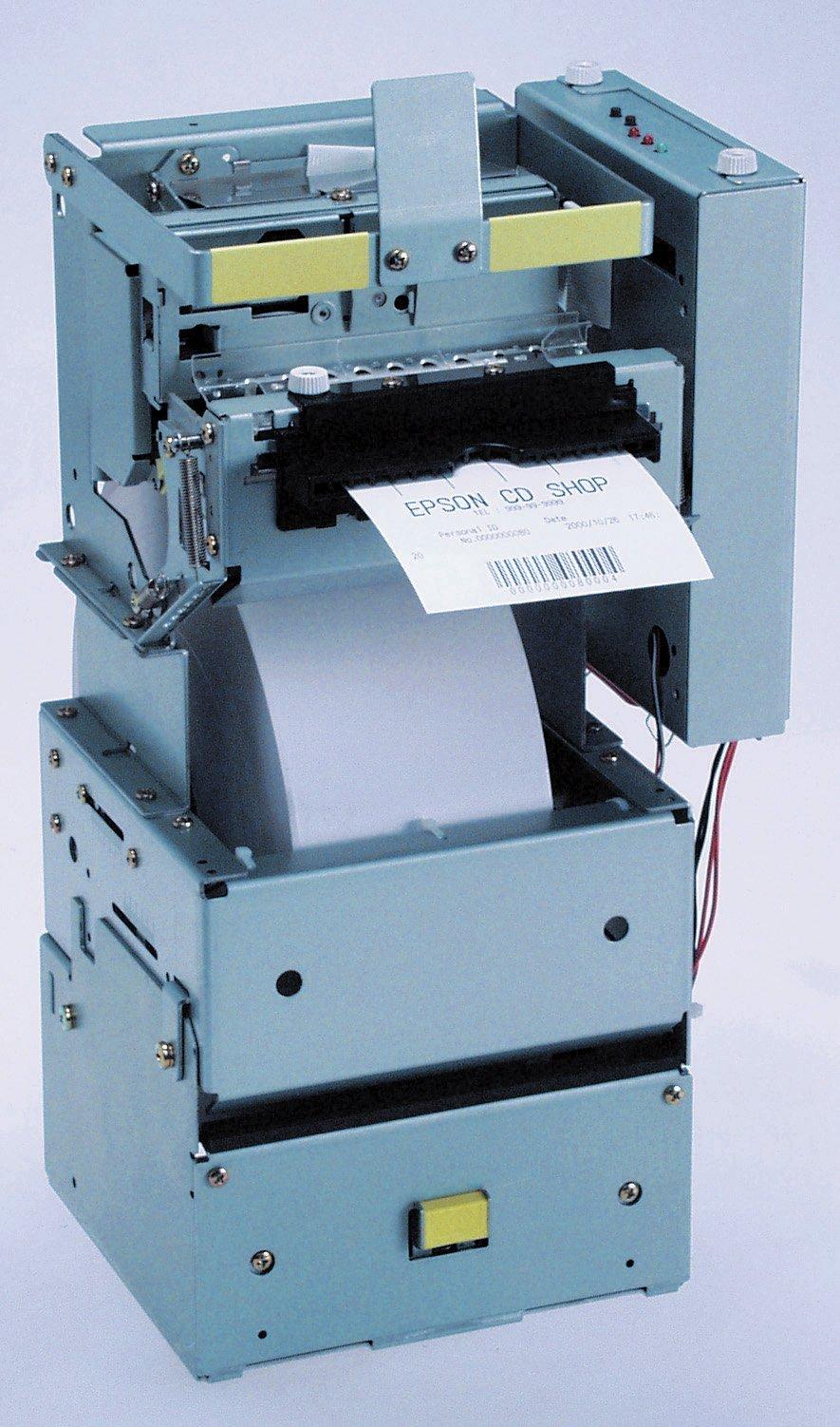 Epson EU-T432: 80mm, 24V, Font=ANK,  Paper Dia.=6", Auto Cutter=A/Full, I/F=LPT/COM, DC-T500, Pholder=1" only, B/M=back/right, NES=1pc
