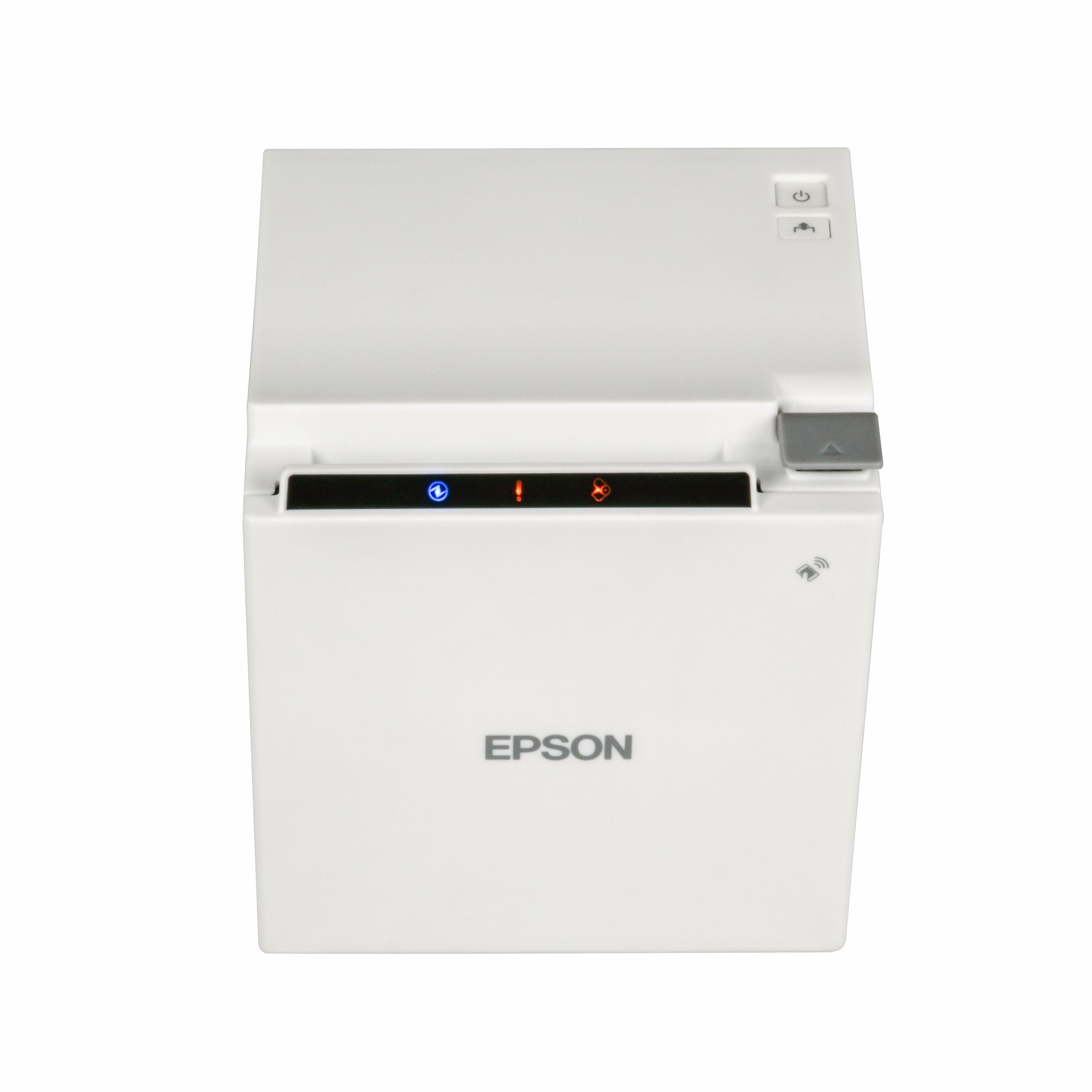 Epson TM-m30II (121A0): USB + Ethernet + NES, White, PS, UK