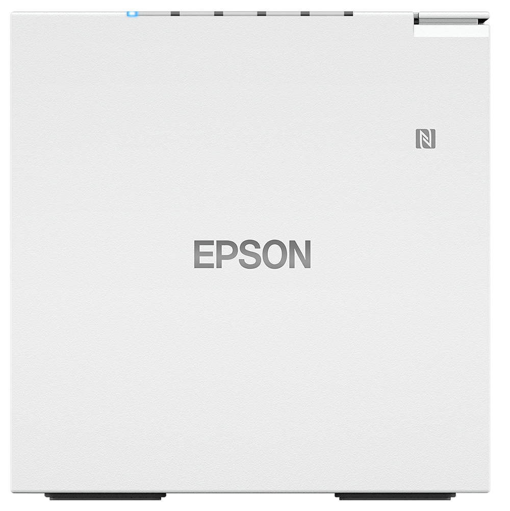 Epson TM-m50 (131): USB + Ethernet + NES + Serial, White, PS, EU